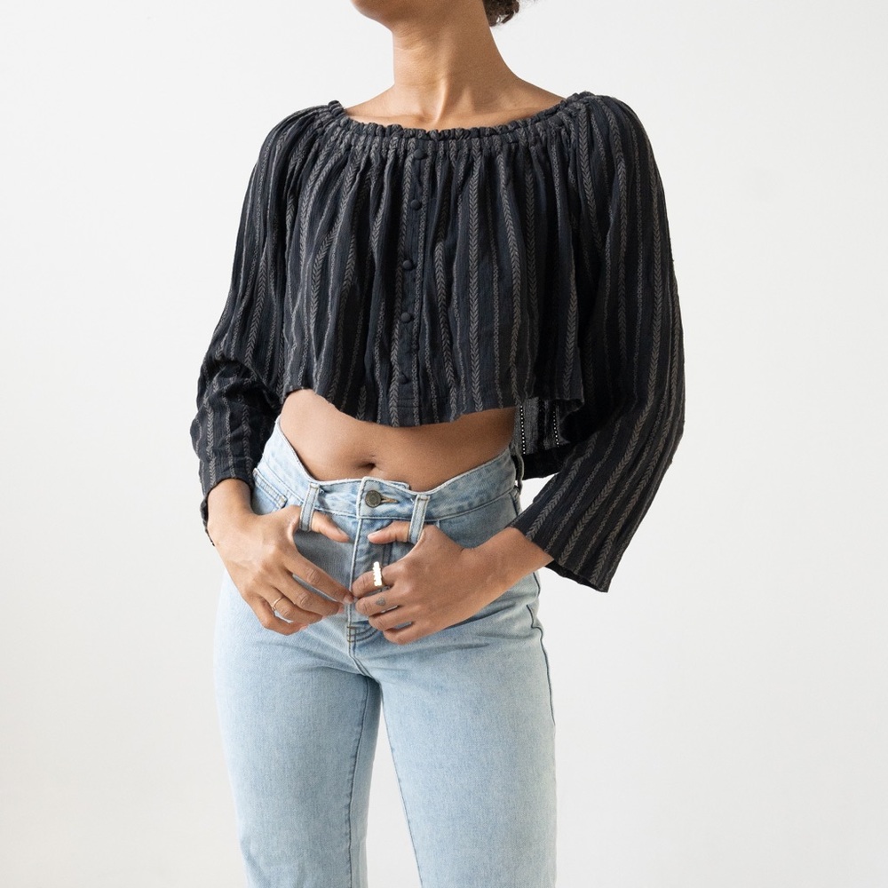 Flowy, Loose Neck Blouse